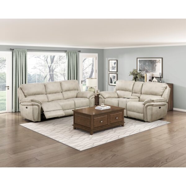 8517PWT-3PW Power Double Reclining Sofa