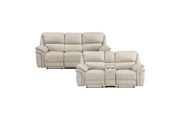 8517PWT Seating-Proctor Collection 2pc Set: Sofa, Love