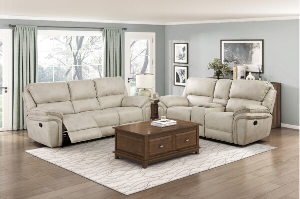 8517PWT Seating-Proctor Collection 2pc Set: Sofa, Love