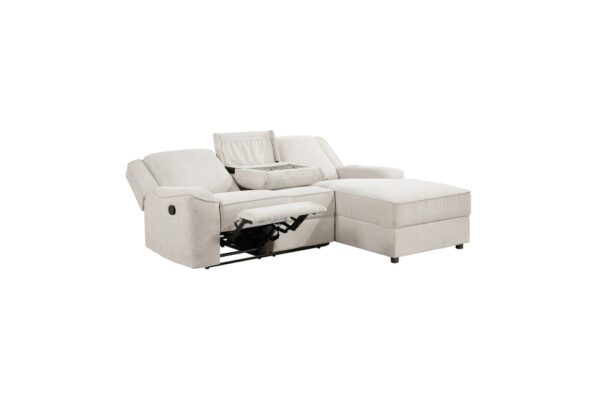 8530BE Seating-Monterey Collection 2-Piece Reclining Sectional ...