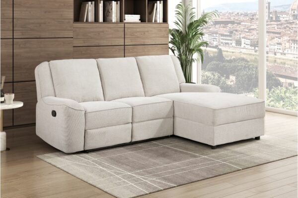 8530BE Seating-Monterey Collection 2-Piece Reclining Sectional ...