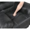 8538BK-3 Double Reclining Sofa