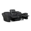 8538BK-3 Double Reclining Sofa