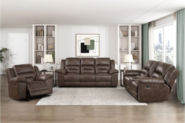 8538DB Seating-Hazen Collection 2pc Set: Sofa, Love