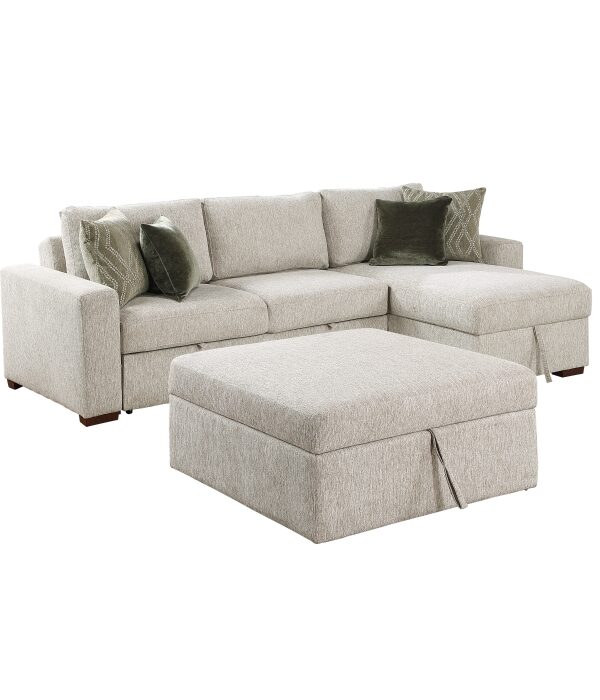 8548*4VC2ACLAOT 3-Piece Sectioal with Revers...