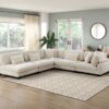 8555BE Seating-Traverse Collection 6-Piece Modular Sectional wi...