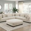 8555BE Seating-Traverse Collection 6-Piece Modular Sectional wi...