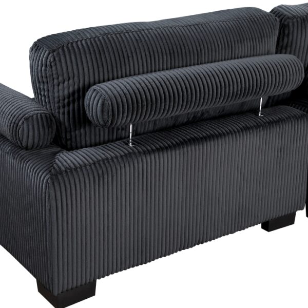 8555BK*3CRACOT 5-Piece Modular Sectional wi...