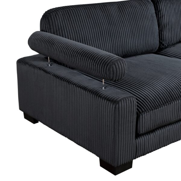 8555BK*2CR2AC2OT 6-Piece Modular Sectional wi...