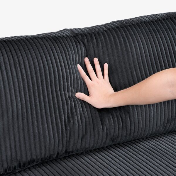 8555BK*3CRACOT 5-Piece Modular Sectional wi...