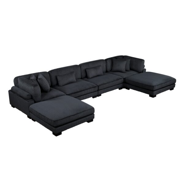 8555BK*2CR2AC2OT 6-Piece Modular Sectional wi...