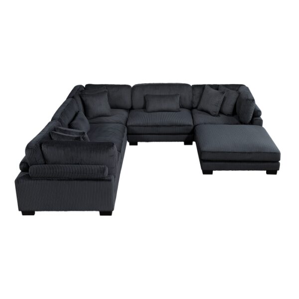 8555BK*3CR2ACOT 6-Piece Modular Sectional wi...