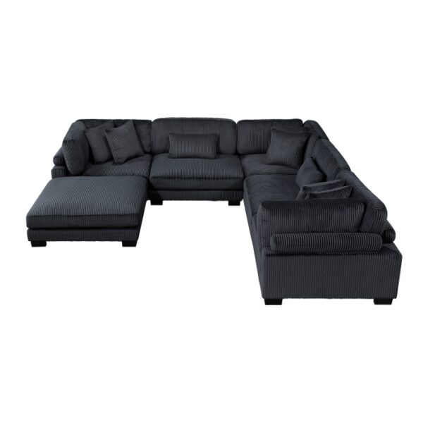 8555BK*3CR2ACOT 6-Piece Modular Sectional wi...