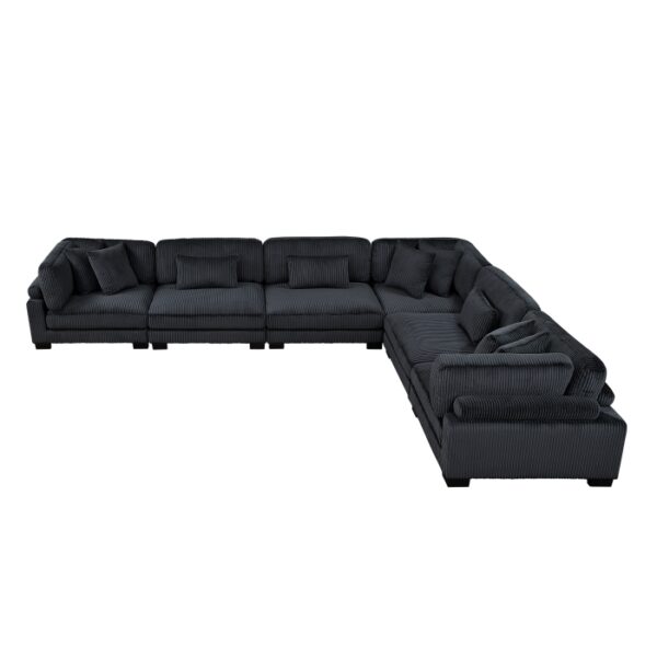 8555BK*3CR3AC 6-Piece Modular Sectional