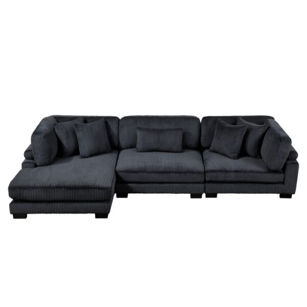 8555BK*CRACVC 3-Piece Modular Sectional wi...