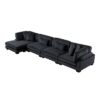 8555BK*CR2ACVC 4-Piece Modular Sectional wi...