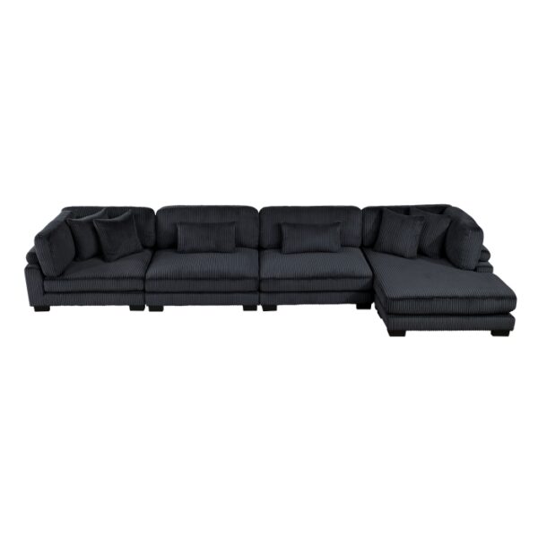 8555BK*CR2ACVC 4-Piece Modular Sectional wi...