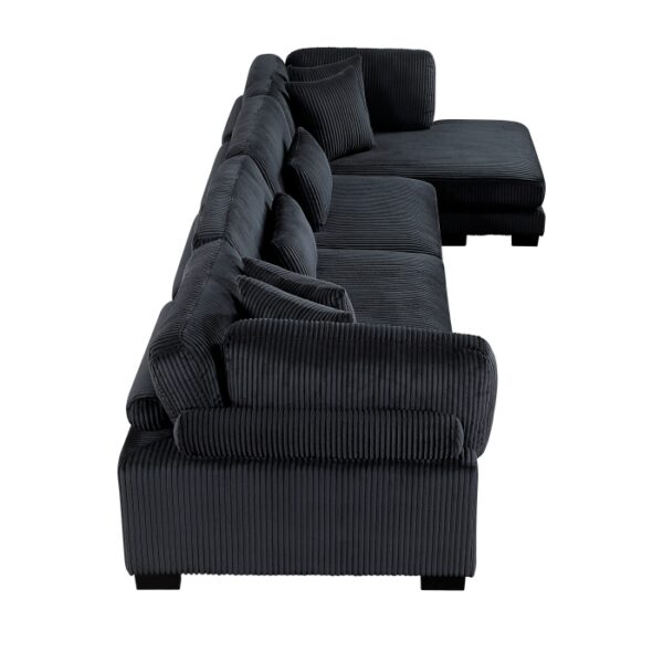 8555BK*CR2ACVC 4-Piece Modular Sectional wi...