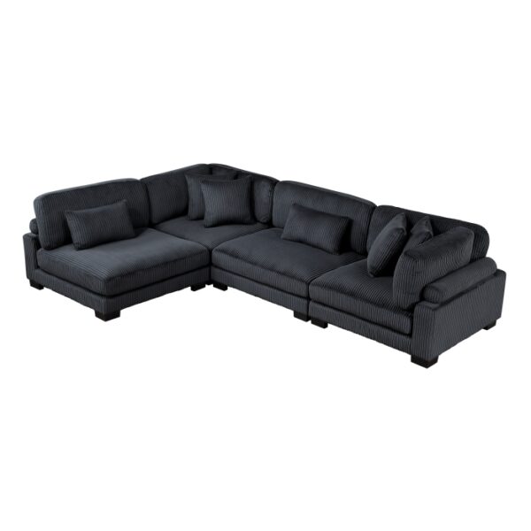 8555BK*4SC 4-Piece Modular Sectional