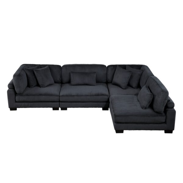 8555BK*4SC 4-Piece Modular Sectional