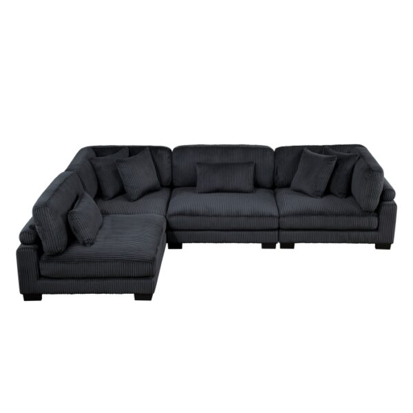 8555BK*4SC 4-Piece Modular Sectional
