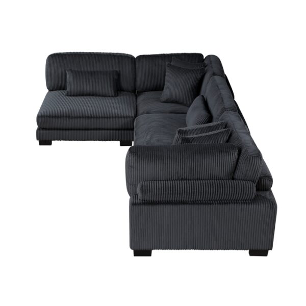 8555BK*4SC 4-Piece Modular Sectional