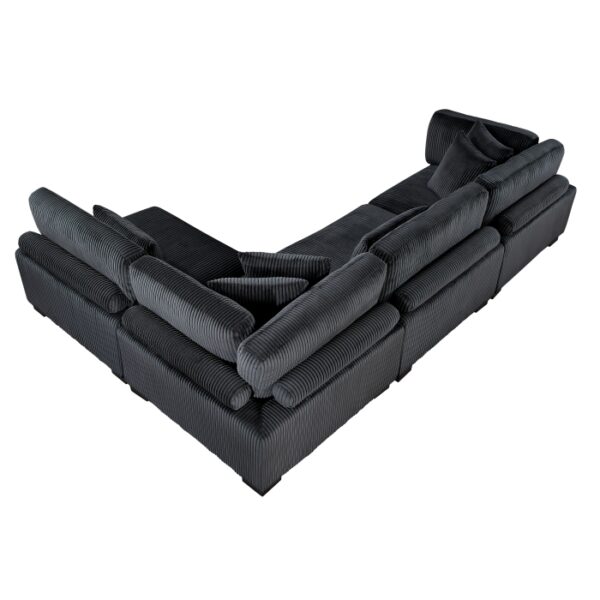 8555BK*4SC 4-Piece Modular Sectional