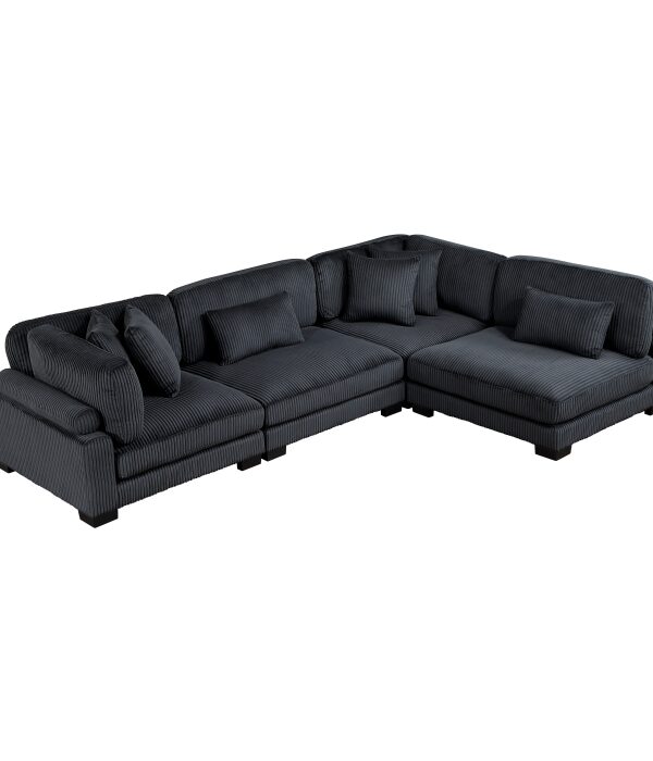 8555BK*4SC 4-Piece Modular Sectional