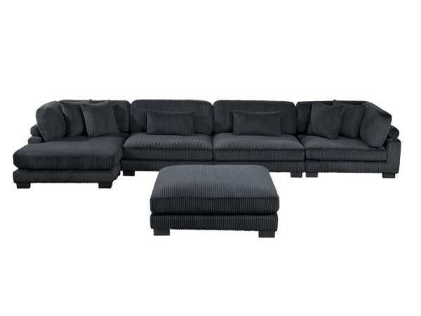 8555BK*CR2ACVCOT 5-Piece Modular Sectional wi...