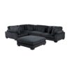 8555BK*3CRACOT 5-Piece Modular Sectional wi...