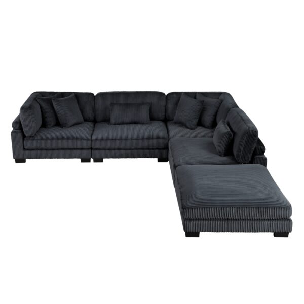 8555BK*5OT 5-Piece Modular Sectional wi...