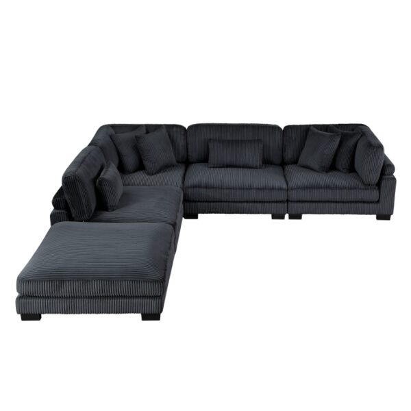 8555BK*5OT 5-Piece Modular Sectional wi...