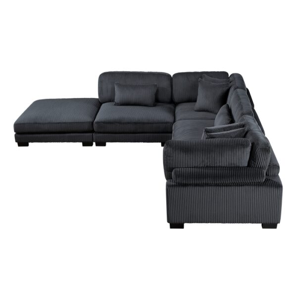 8555BK*5OT 5-Piece Modular Sectional wi...