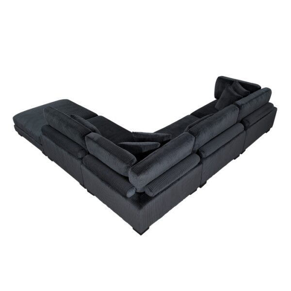 8555BK*5OT 5-Piece Modular Sectional wi...