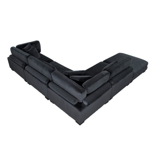 8555BK*5OT 5-Piece Modular Sectional wi...