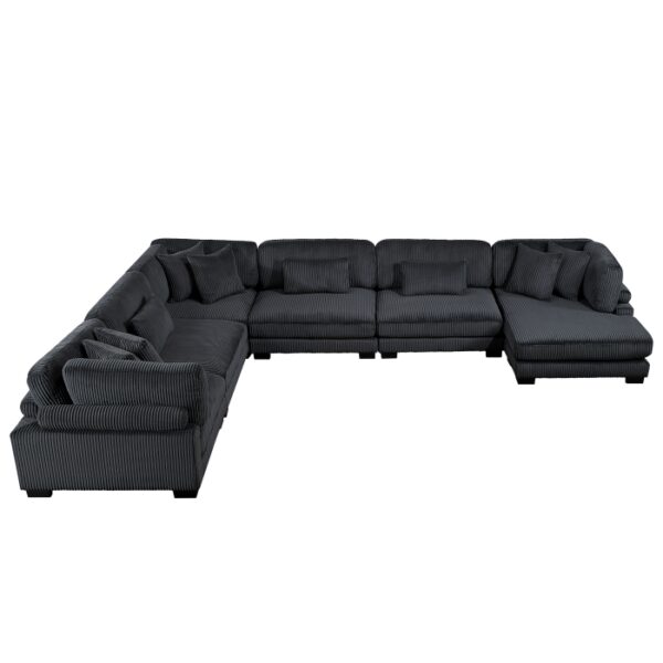 8555BK*2CR3ACVC 6-Piece Modular Sectional wi...