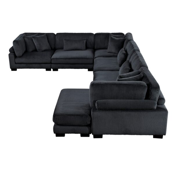 8555BK*2CR3ACVC 6-Piece Modular Sectional wi...