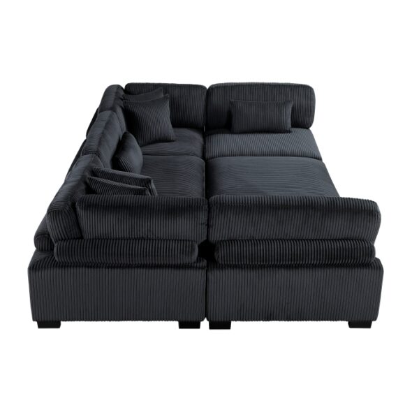 8555BK*6OT 6-Piece Modular Sectional wi...