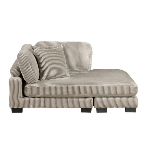 8555GB*CRACVCOT 4-Piece Modular Sectional wi...