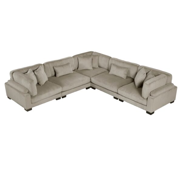 8555GB*2AC3CR 5-Piece Modular Sectional
