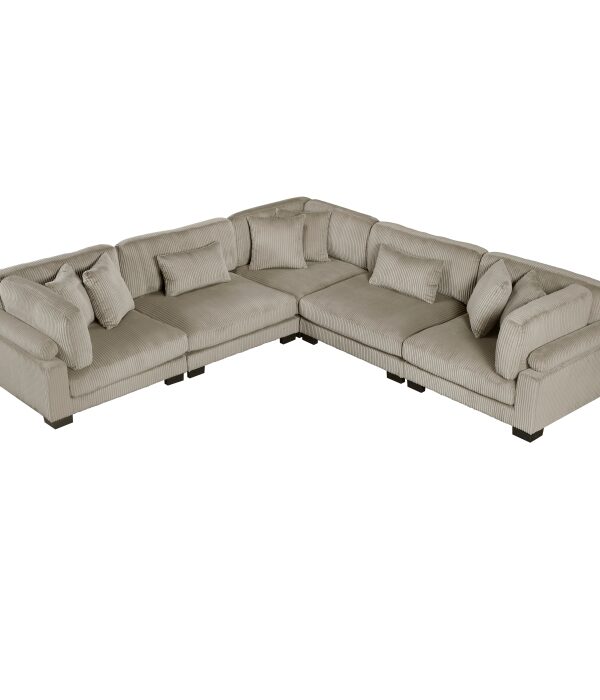 8555GB*2AC3CR 5-Piece Modular Sectional