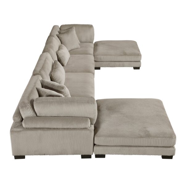 8555GB*2CR2AC2OT 6-Piece Modular Sectional wi...