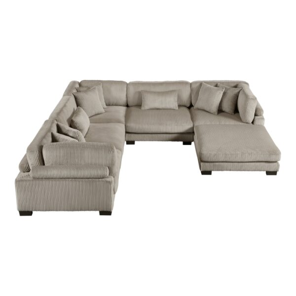 8555GB*3CR2ACOT 6-Piece Modular Sectional wi...
