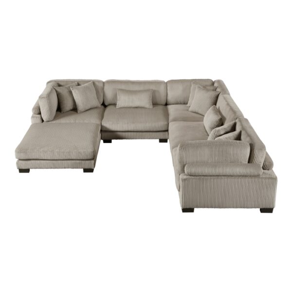 8555GB*3CR2ACOT 6-Piece Modular Sectional wi...