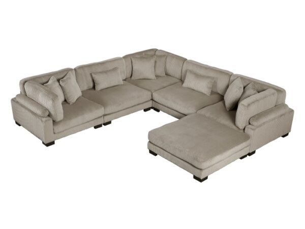 8555GB*3CR2ACOT 6-Piece Modular Sectional wi...