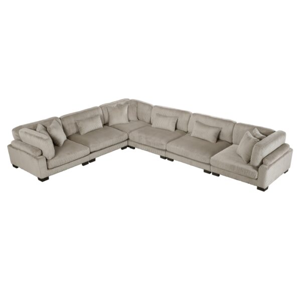 8555GB*3CR3AC 6-Piece Modular Sectional