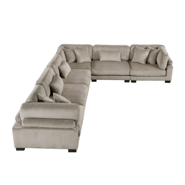 8555GB*3CR3AC 6-Piece Modular Sectional
