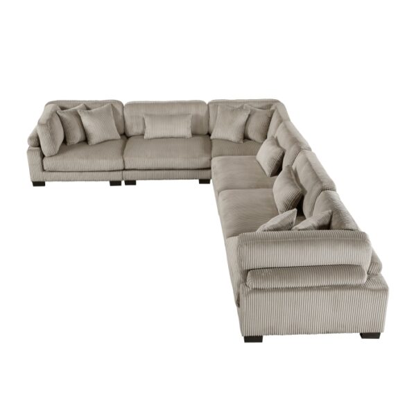 8555GB*3CR3AC 6-Piece Modular Sectional