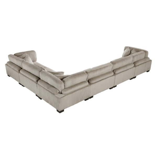 8555GB*3CR3AC 6-Piece Modular Sectional