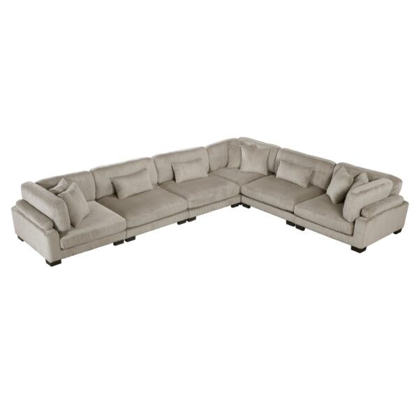8555GB*3CR3AC 6-Piece Modular Sectional